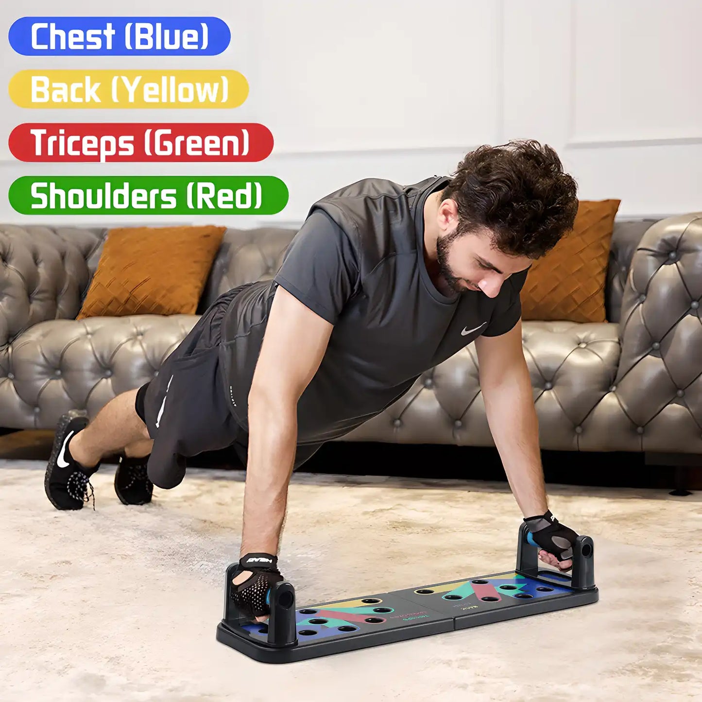 Push-Up Board, 9 In 1 Body Building Push Up Rack Board