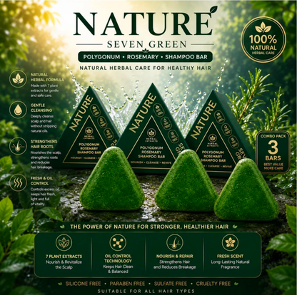 Natural Herbal Hair Care Soap (Pack of 3)