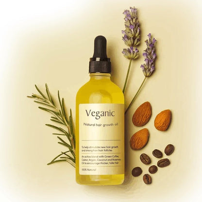 Veganic Natural Hair Growth Oil (Pack Of 1)