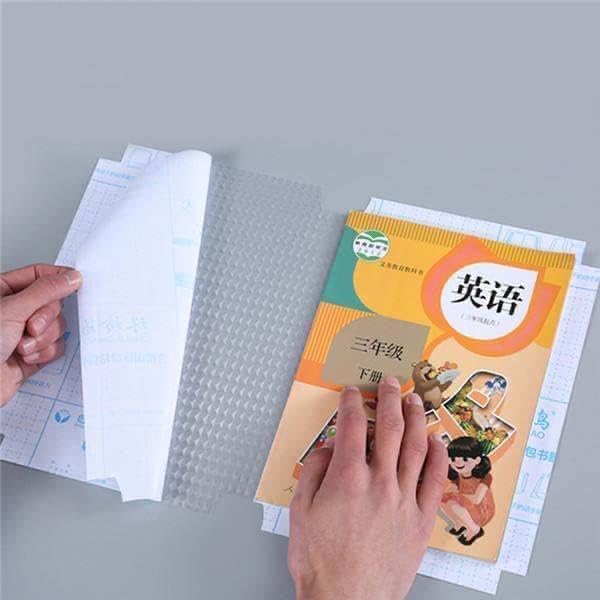 Waterproof Plastic Clear Paper Sticker Book Cover Film for Textbooks