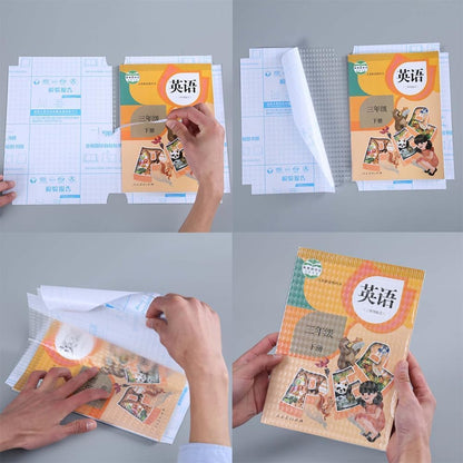 Waterproof Plastic Clear Paper Sticker Book Cover Film for Textbooks